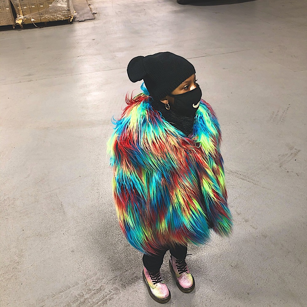 Multi colored jacket - Picture 1 of 6